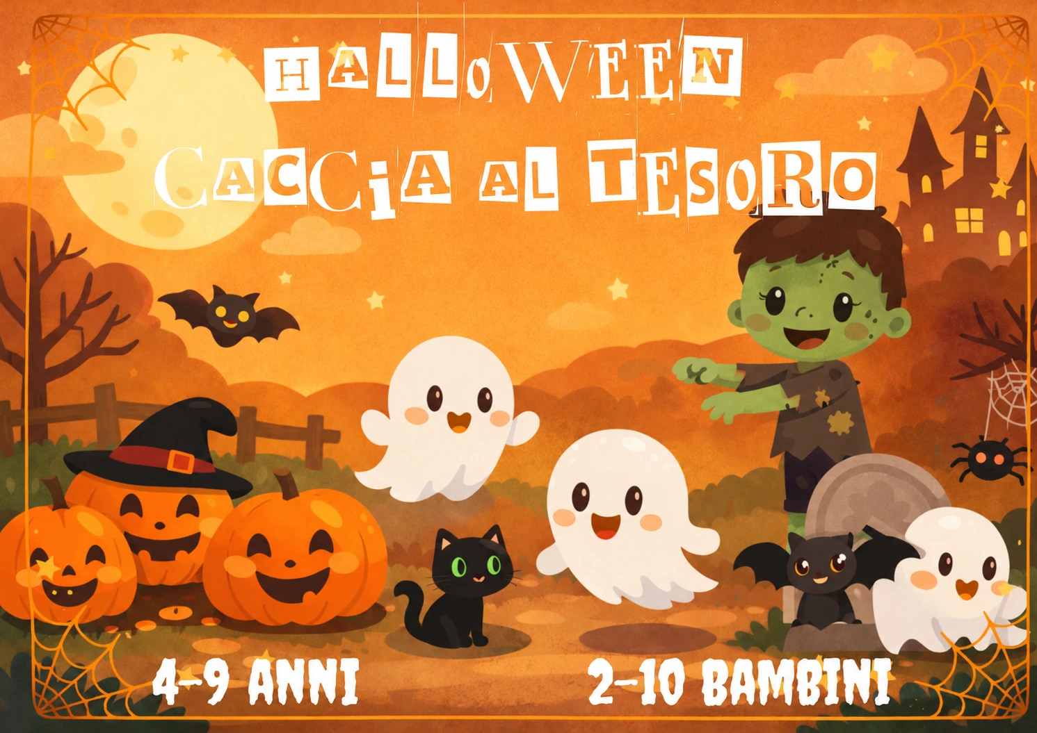 Copertina italiana dell’avventura: halloween