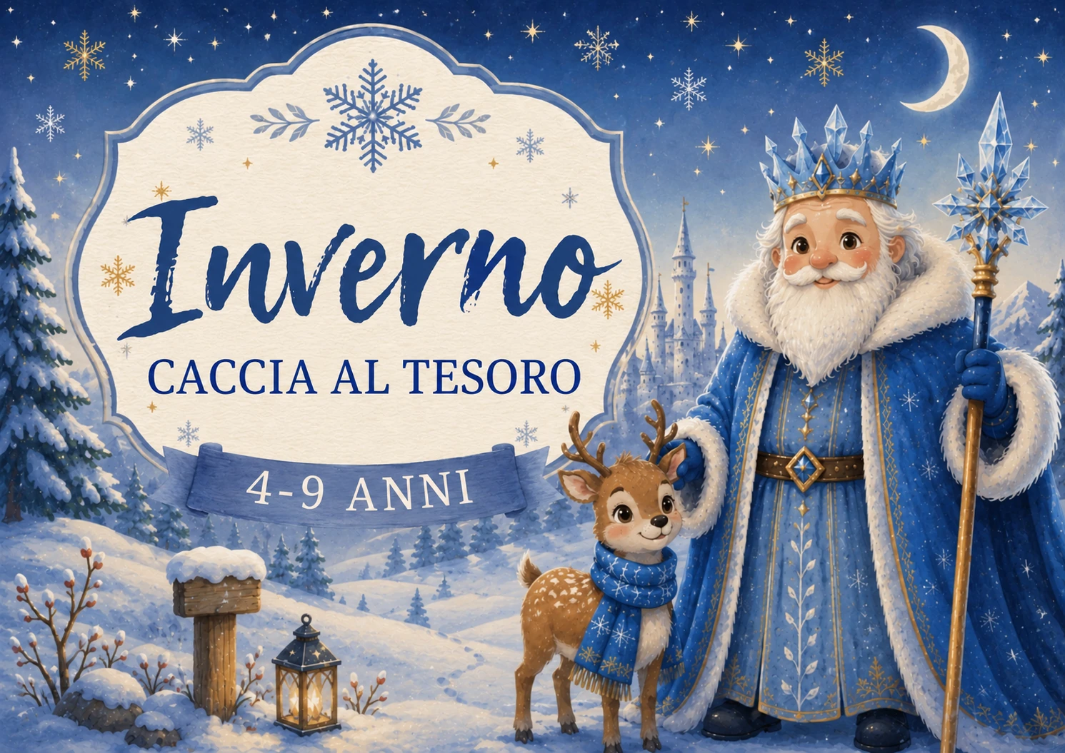 Copertina italiana dell’avventura: inverno