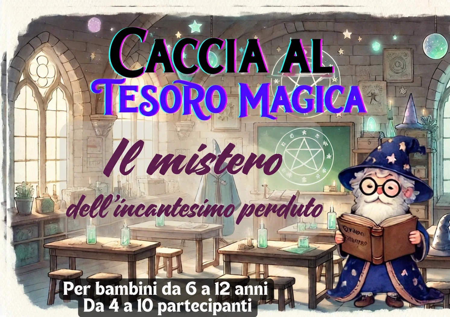Copertina italiana dell’avventura: magia