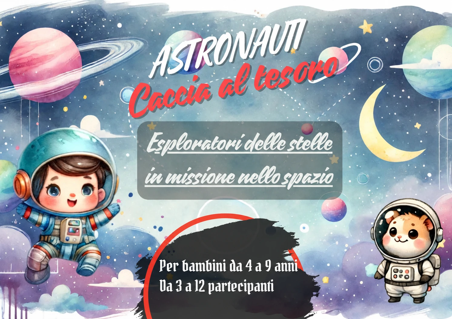Copertina italiana dell’avventura: spazio